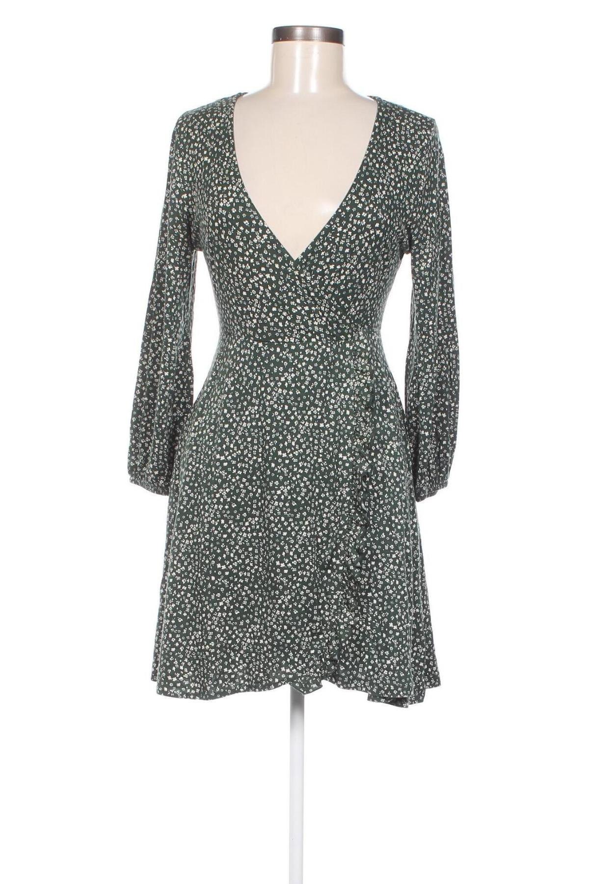 Φόρεμα Pull&Bear, Μέγεθος M, Χρώμα Πράσινο, Τιμή 8,07 €