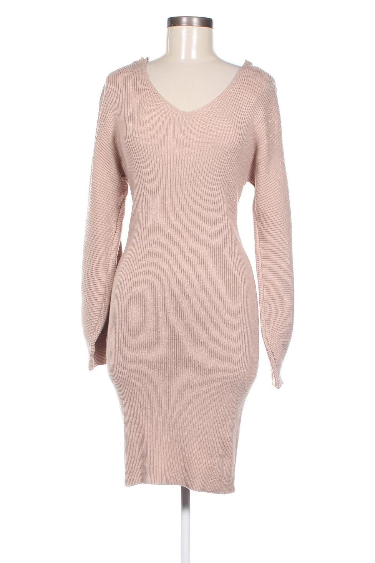 Φόρεμα SHEIN, Μέγεθος XXL, Χρώμα  Μπέζ, Τιμή 17,94 €
