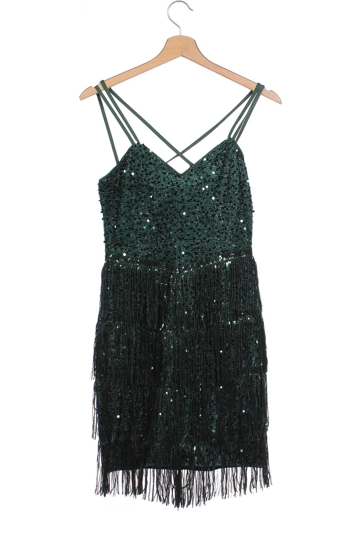 Šaty  SHEIN, Veľkosť XS, Farba Zelená, Cena  29,59 €