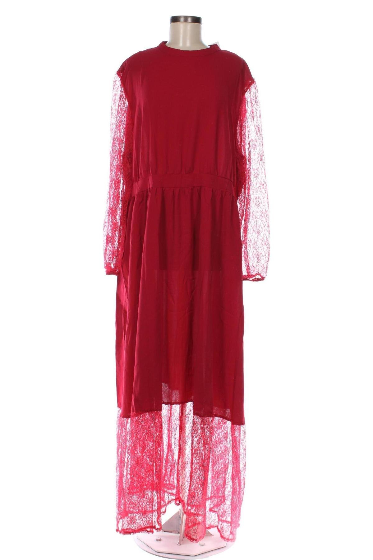 Φόρεμα SHEIN, Μέγεθος 4XL, Χρώμα Κόκκινο, Τιμή 17,98 €