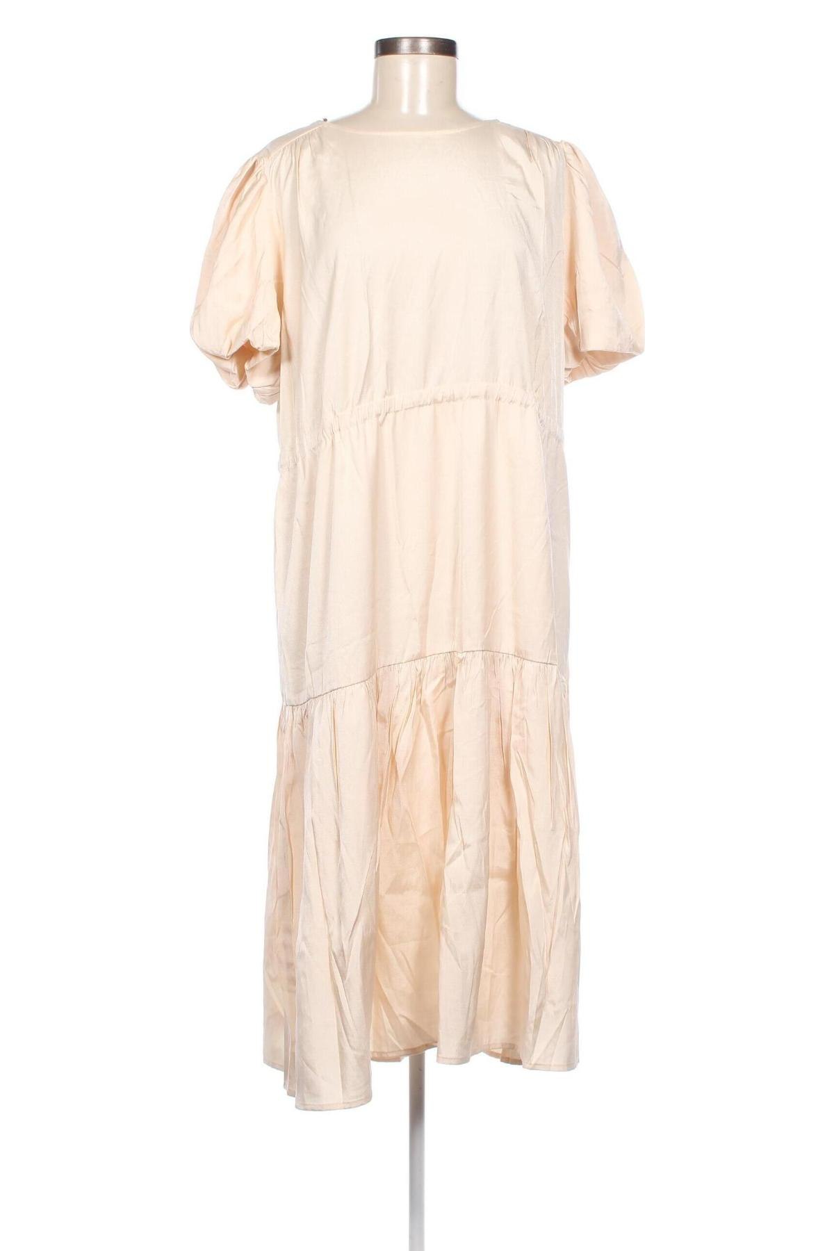 Kleid Selected Homme, Größe L, Farbe Ecru, Preis 53,01 €