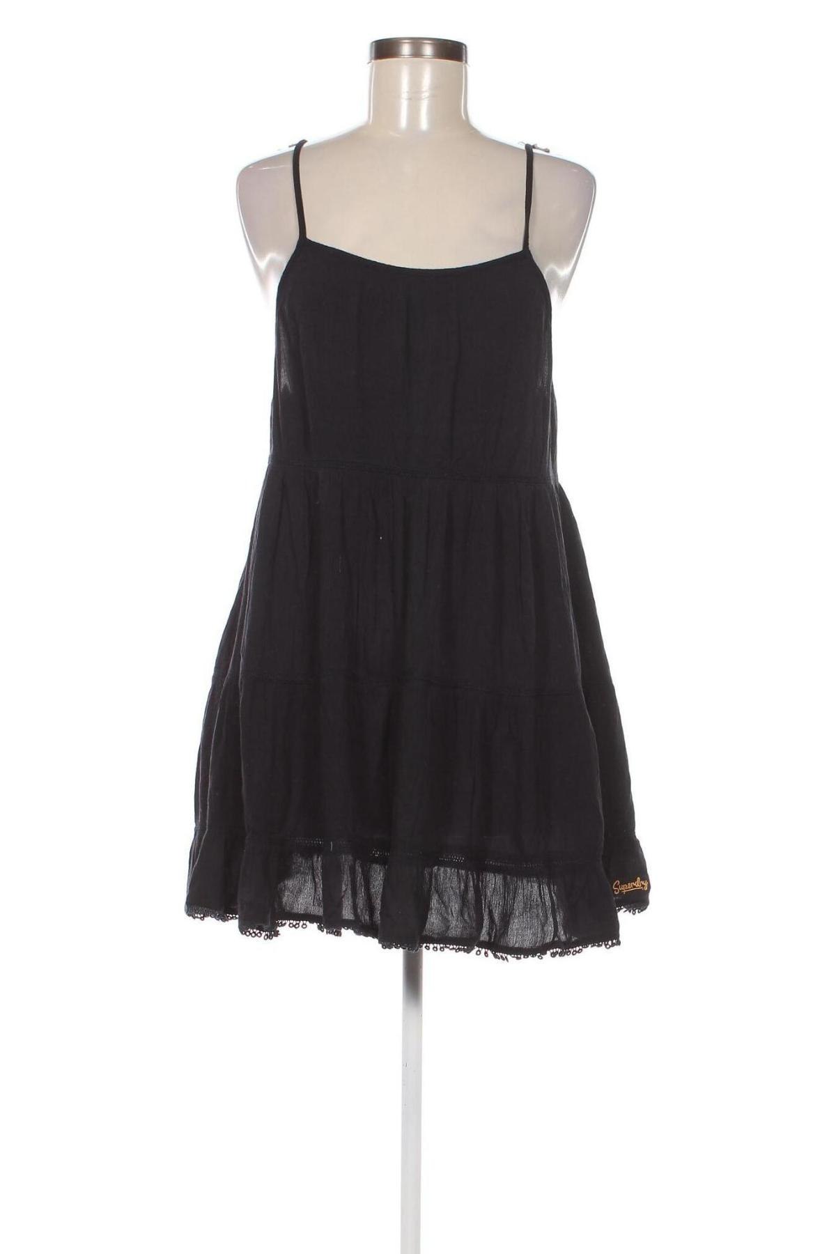 Šaty  Superdry, Veľkosť M, Farba Čierna, Cena  55,67 €