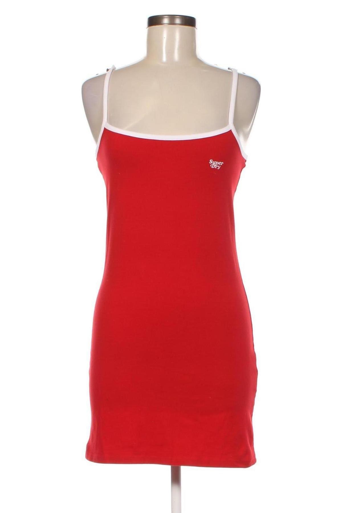 Kleid Superdry, Größe M, Farbe Rot, Preis 11,49 €