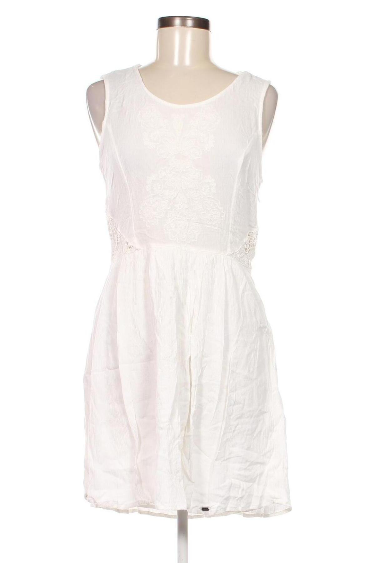 Kleid Superdry, Größe M, Farbe Weiß, Preis 20,58 €