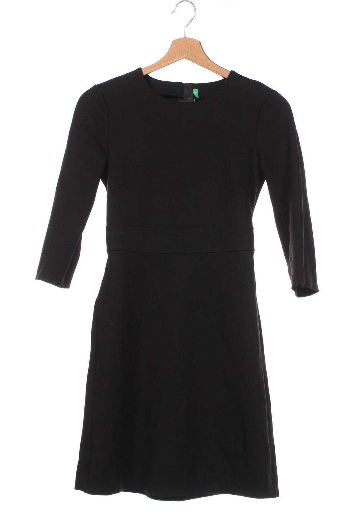 Kleid United Colors Of Benetton, Größe XS, Farbe Schwarz, Preis € 19,01