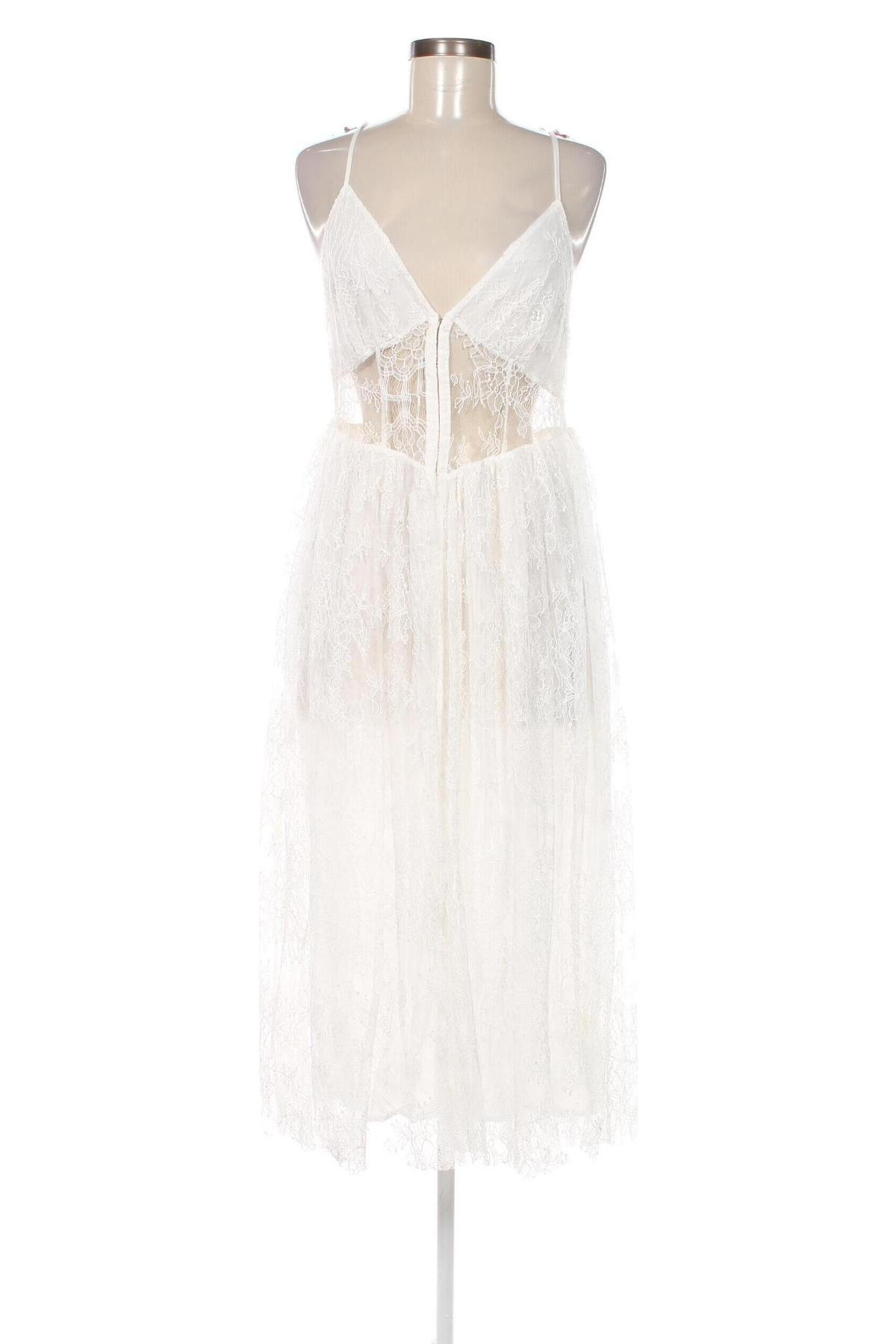 Kleid Urban Outfitters, Größe L, Farbe Weiß, Preis 30,62 €