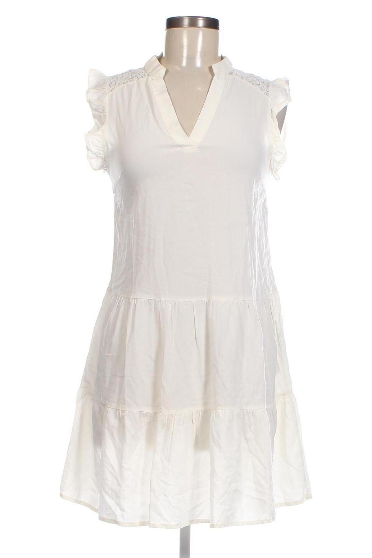 Kleid Vero Moda, Größe L, Farbe Ecru, Preis € 17,58