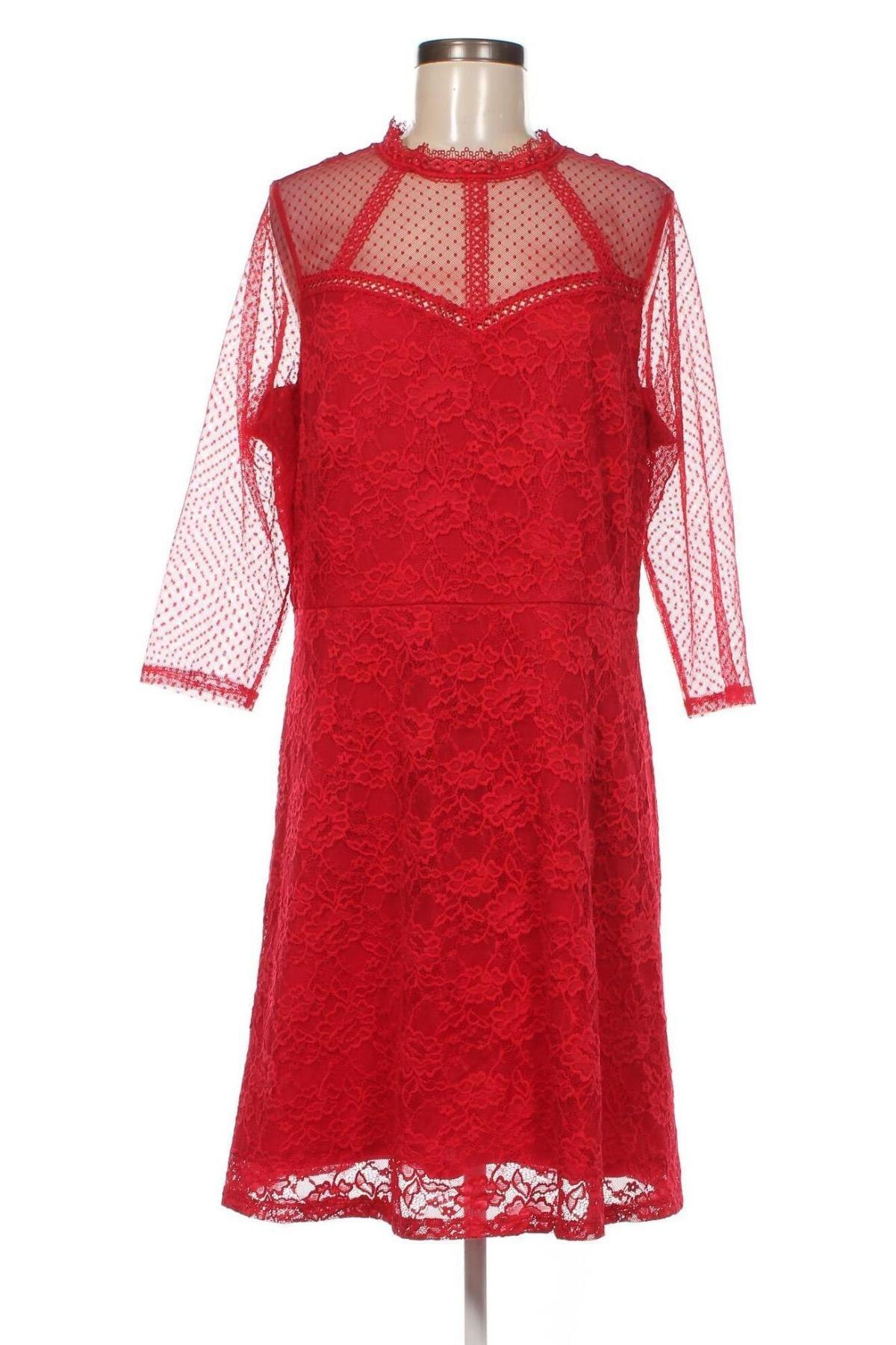 Šaty  Yessica, Veľkosť XL, Farba Červená, Cena  16,45 €