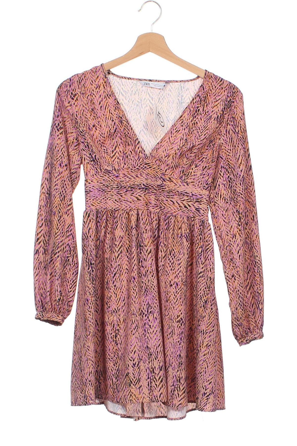 Φόρεμα Zara, Μέγεθος XS, Χρώμα Πολύχρωμο, Τιμή 7,47 €