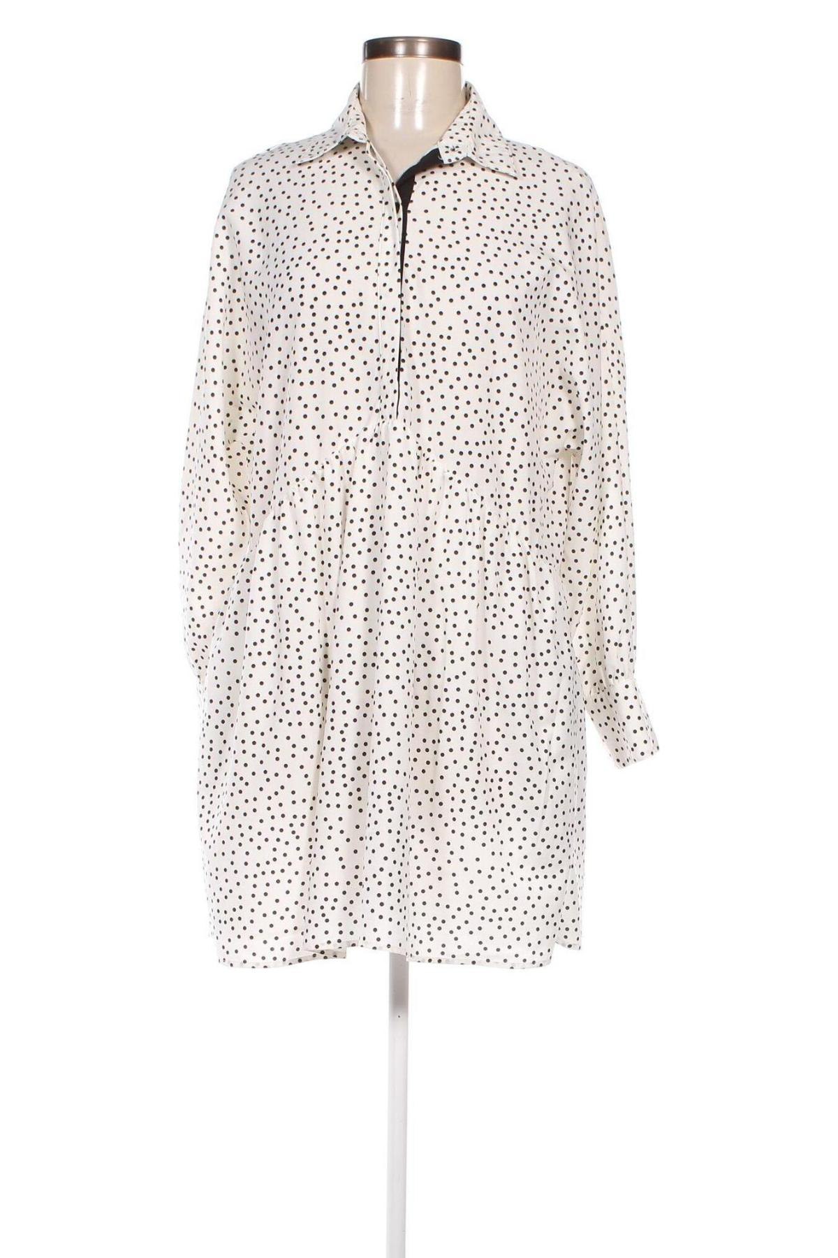 Kleid Zara, Größe S, Farbe Weiß, Preis € 6,30