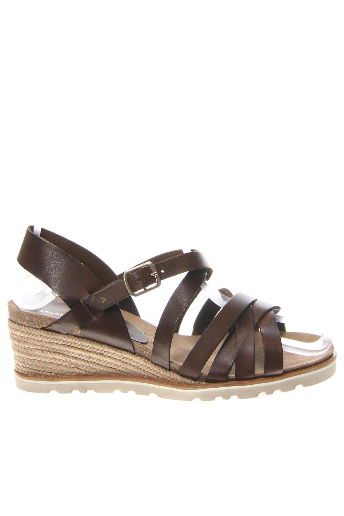 Sandalen Salamander, Größe 37, Farbe Braun, Preis 104,64 €