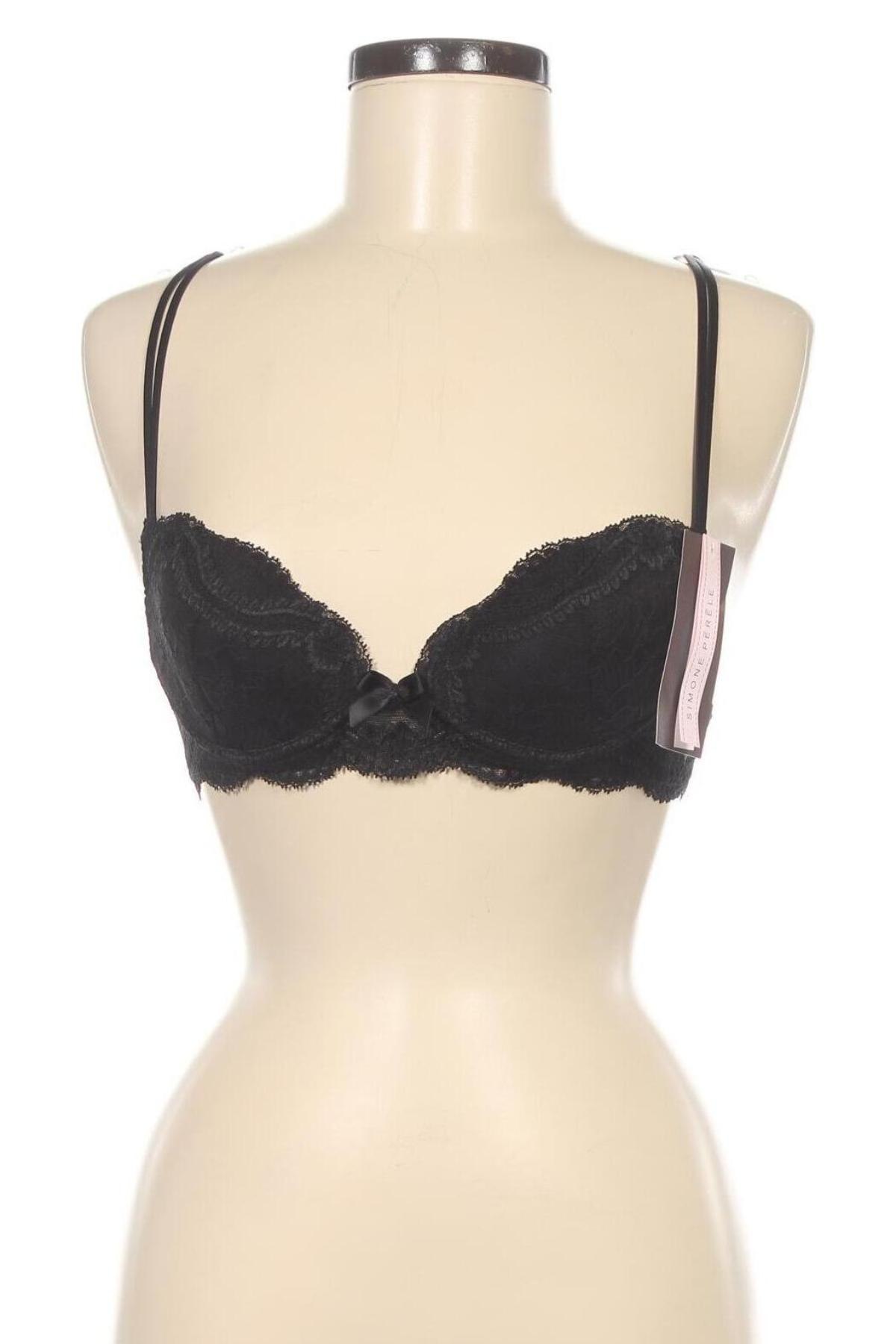 Sutien Simone Perele, Mărime S, Culoare Negru, Preț 156,80 Lei