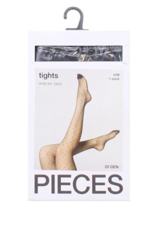 Strumpfhose Pieces, Größe S, Farbe Schwarz, Preis 13,99 €