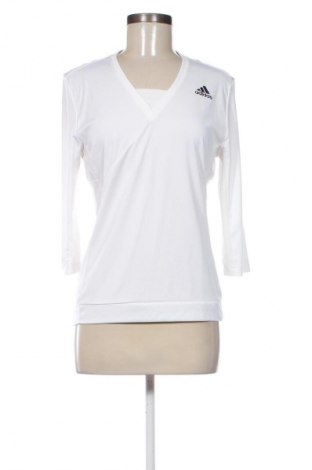 Damen Shirt Adidas, Größe M, Farbe Weiß, Preis € 17,39