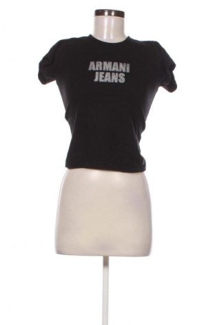 Bluzka damska Armani Jeans, Rozmiar S, Kolor Czarny, Cena 273,33 zł
