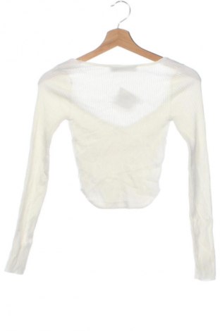 Bluză de femei Bershka, Mărime XS, Culoare Alb, Preț 61,99 Lei