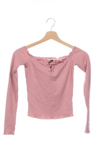 Bluză de femei Bershka, Mărime XS, Culoare Roz, Preț 61,99 Lei
