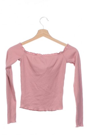Bluză de femei Bershka, Mărime XS, Culoare Roz, Preț 61,99 Lei