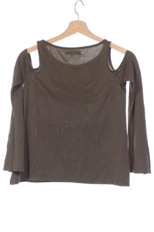 Bluză de femei Bershka, Mărime XS, Culoare Verde, Preț 48,00 Lei