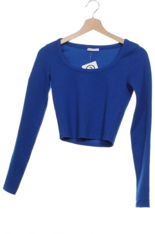 Damen Shirt Bershka, Größe XS, Farbe Blau, Preis € 5,99