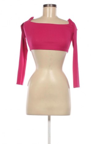Bluză de femei Bershka, Mărime S, Culoare Roz, Preț 48,07 Lei