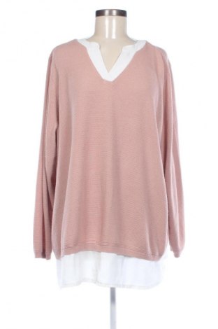 Γυναικεία μπλούζα Body Flirt, Μέγεθος 4XL, Χρώμα Ρόζ , Τιμή 10,06 €