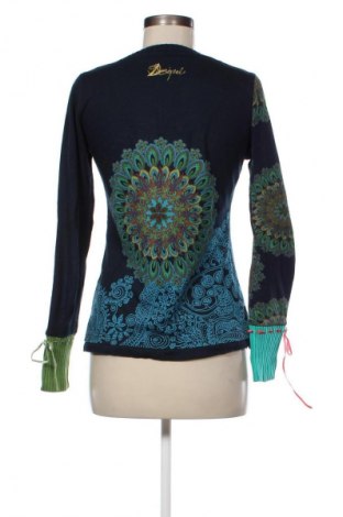 Дамска блуза Desigual, Размер S, Цвят Многоцветен, Цена 48,00 лв.