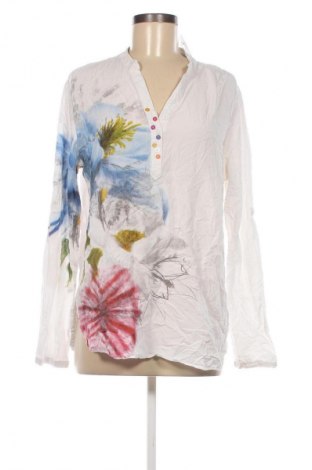 Damen Shirt Desigual, Größe XXL, Farbe Weiß, Preis € 33,99
