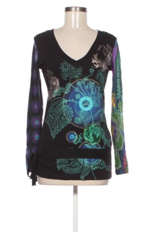 Дамска блуза Desigual, Размер M, Цвят Многоцветен, Цена 48,99 лв.