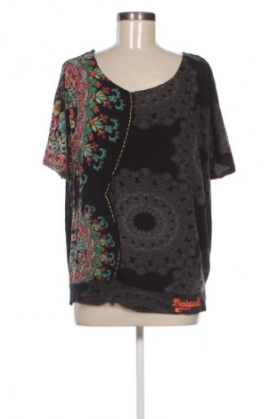 Дамска блуза Desigual, Размер L, Цвят Многоцветен, Цена 41,00 лв.