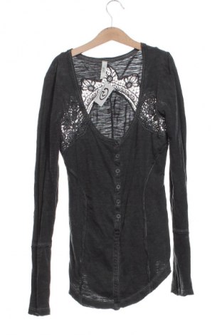 Bluză de femei Free People, Mărime XS, Culoare Gri, Preț 121,43 Lei