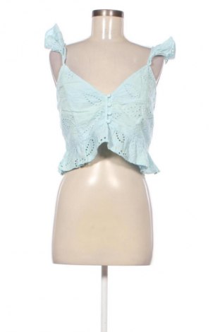 Дамска блуза Guess, Размер M, Цвят Син, Цена 109,99 лв.
