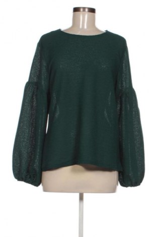 Дамска блуза H&M, Размер L, Цвят Зелен, Цена 19,71 лв.