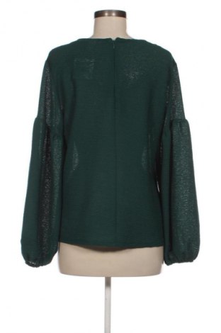 Дамска блуза H&M, Размер L, Цвят Зелен, Цена 19,71 лв.