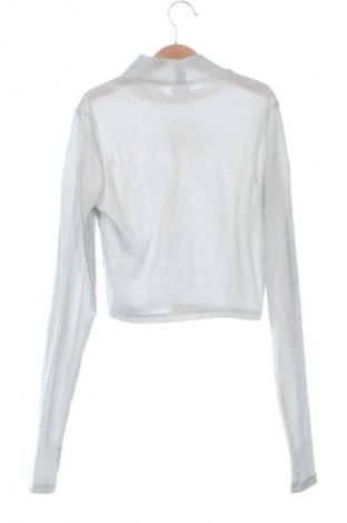Дамска блуза H&M, Размер XS, Цвят Сребрист, Цена 19,00 лв.