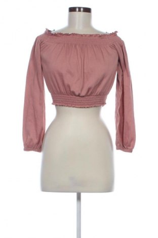 Damen Shirt H&M Divided, Größe S, Farbe Aschrosa, Preis 13,99 €