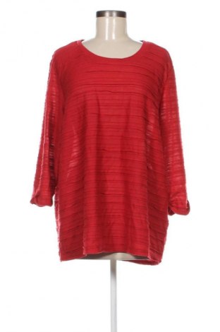 Bluzka damska Laura Torelli, Rozmiar XL, Kolor Czerwony, Cena 62,99 zł