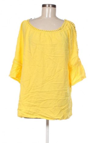 Дамска блуза Made In Italy, Размер XXL, Цвят Жълт, Цена 19,99 лв.