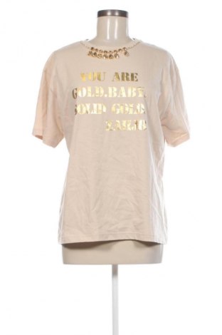 Damen Shirt Made In Italy, Größe L, Farbe Beige, Preis € 21,99