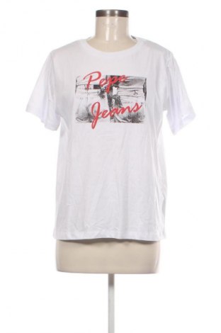 Damen Shirt Pepe Jeans, Größe L, Farbe Weiß, Preis € 64,99