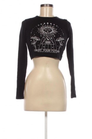 Bluză de femei Pull&Bear, Mărime S, Culoare Negru, Preț 47,86 Lei