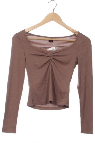 Bluză de femei Romwe, Mărime XS, Culoare Maro, Preț 61,99 Lei