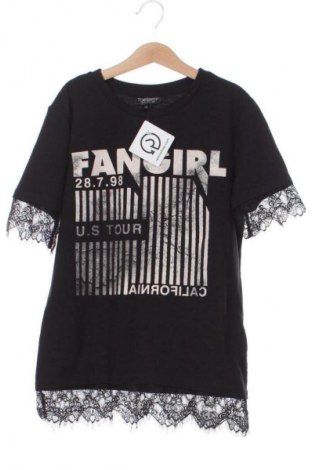 Дамска блуза Topshop, Размер XS, Цвят Черен, Цена 27,16 лв.