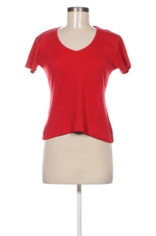 Bluzka damska Us Basic, Rozmiar L, Kolor Czerwony, Cena 44,94 zł