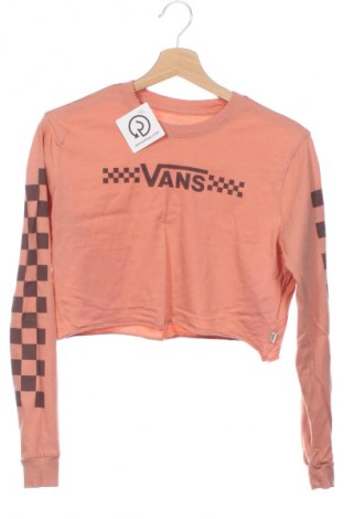Дамска блуза Vans, Размер XS, Цвят Кафяв, Цена 22,93 лв.