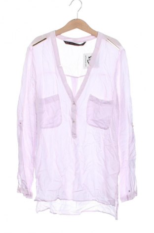 Damen Shirt Zara, Größe XS, Farbe Lila, Preis 5,99 €