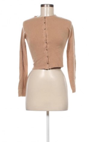 Cardigan de damă Angela Davis, Mărime S, Culoare Bej, Preț 457,99 Lei