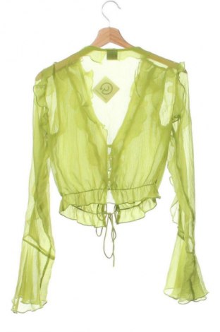 Damen Strickjacke Gina Tricot, Größe XS, Farbe Grün, Preis € 18,99