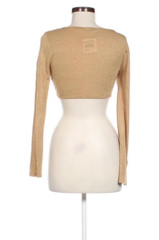 Cardigan de damă H&M, Mărime S, Culoare Auriu, Preț 73,36 Lei