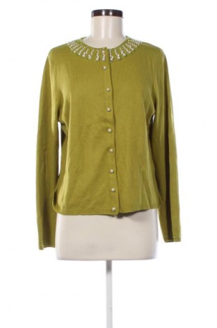 Damen Strickjacke Josephine Chaus, Größe L, Farbe Grün, Preis 14,71 €